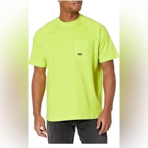ARIAT Men's Rebar Cotton Strong T-Shirt NWT sz medium Lime